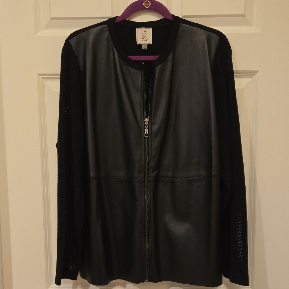 Sioni Black Jacket From Bloomingdales 1X